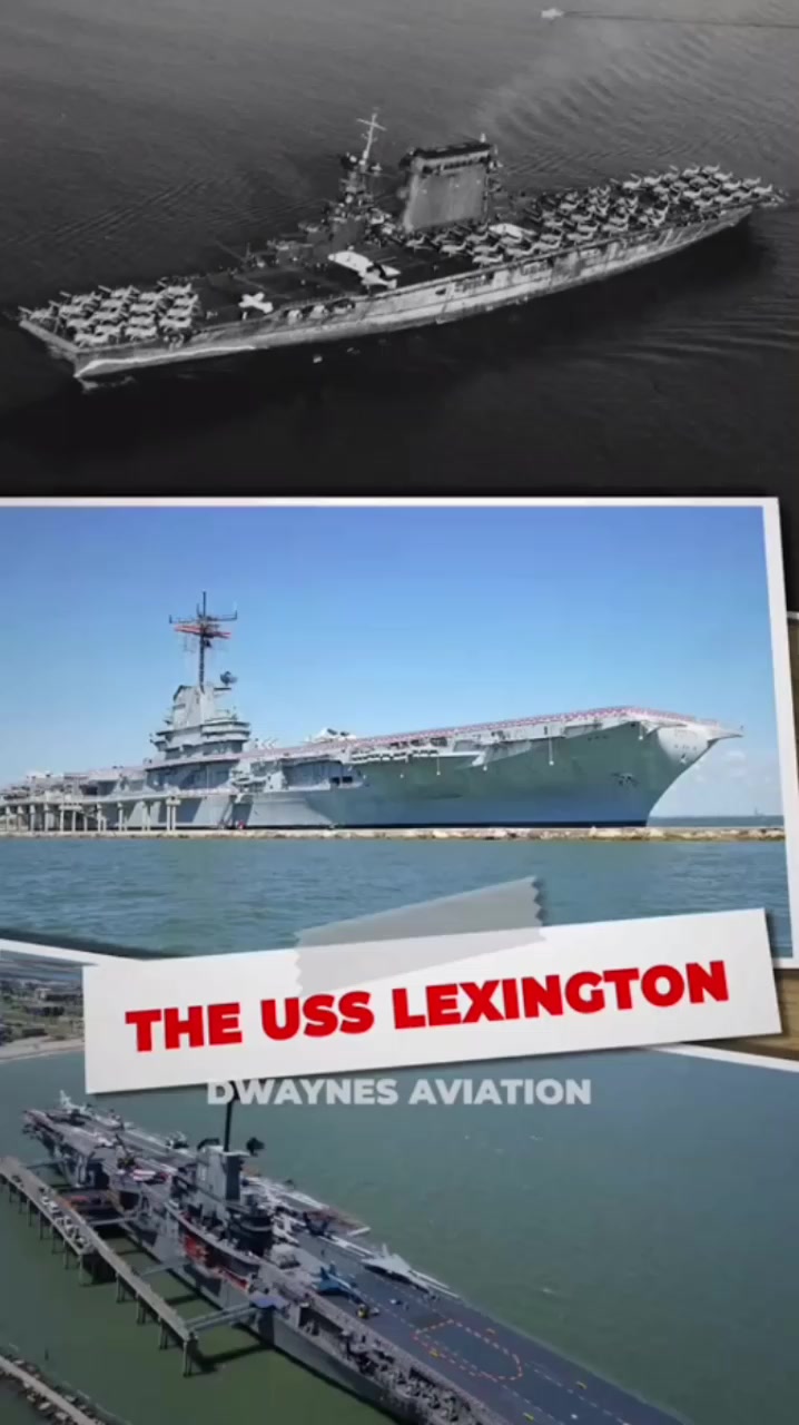 USSレキシントン 飛行甲板の破片 USS Lexington shipwreck discovered