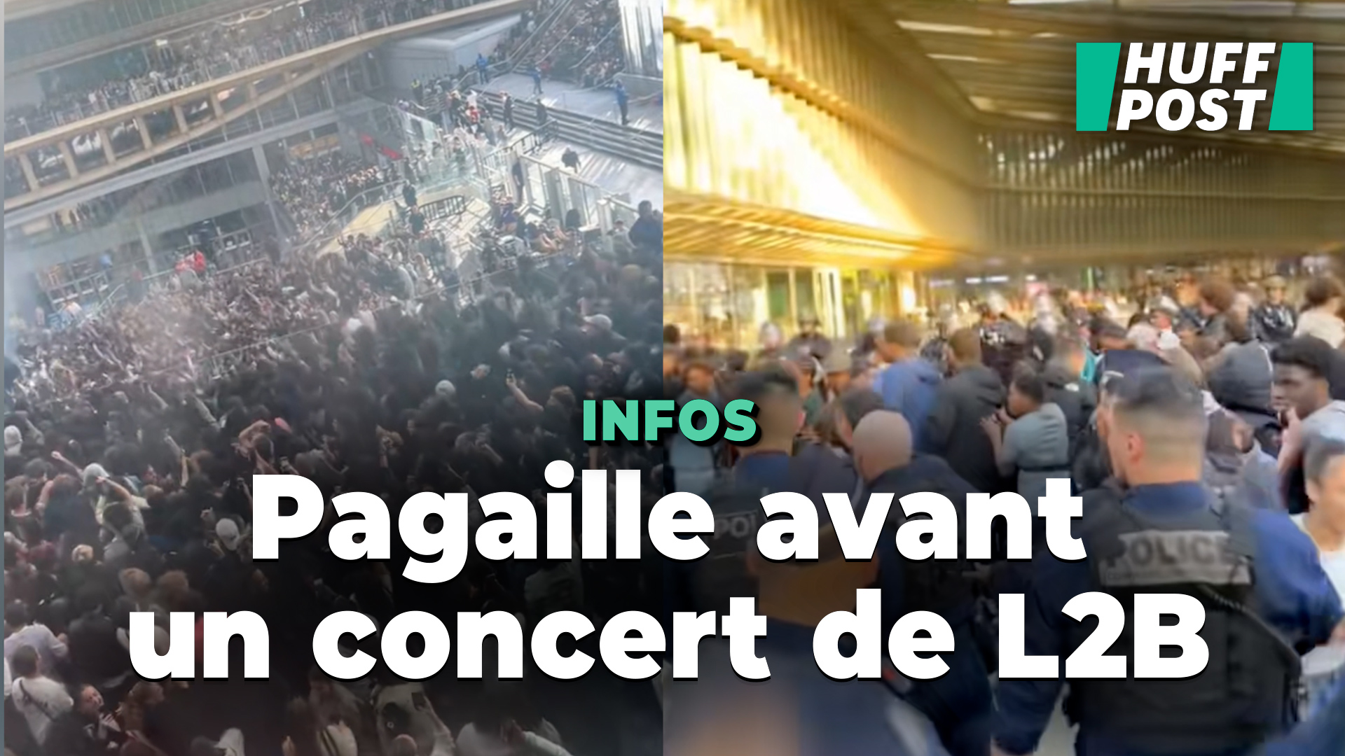 À Paris, aux Halles, des débordements après un concert de rap gratuit ...