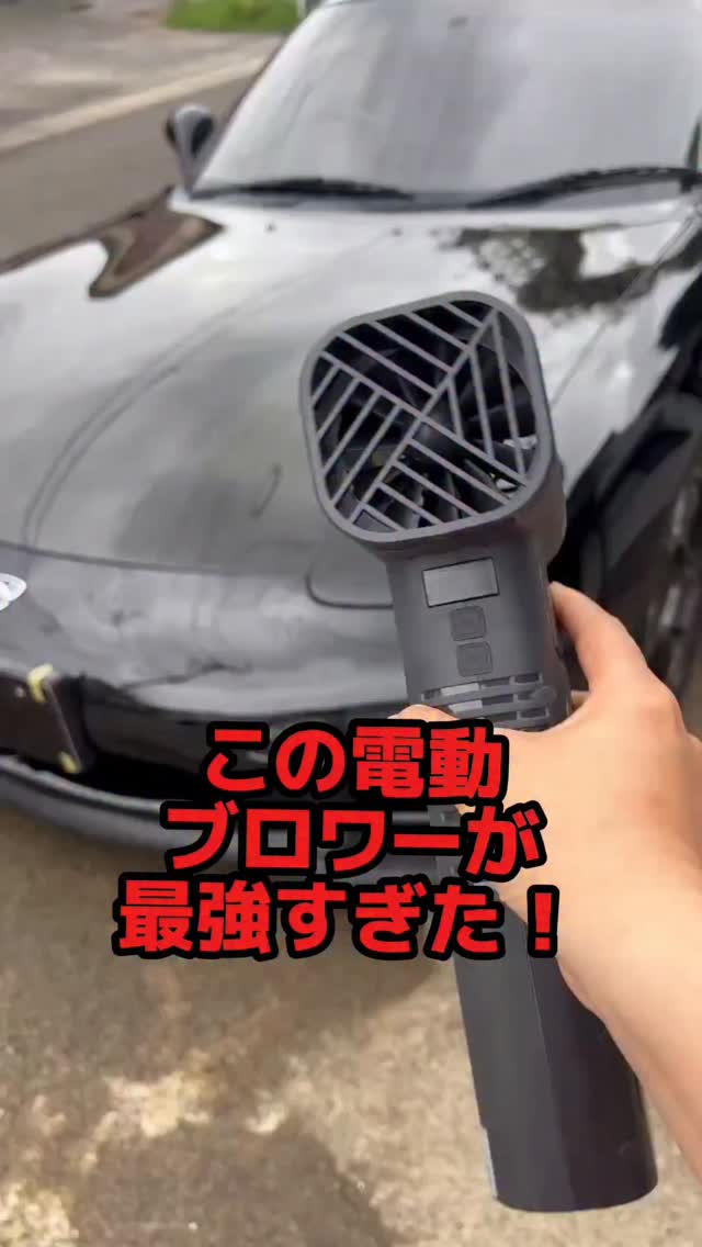 本当にパワフルな電動ブロワーって どういう感じなんだろう？ ウワサの