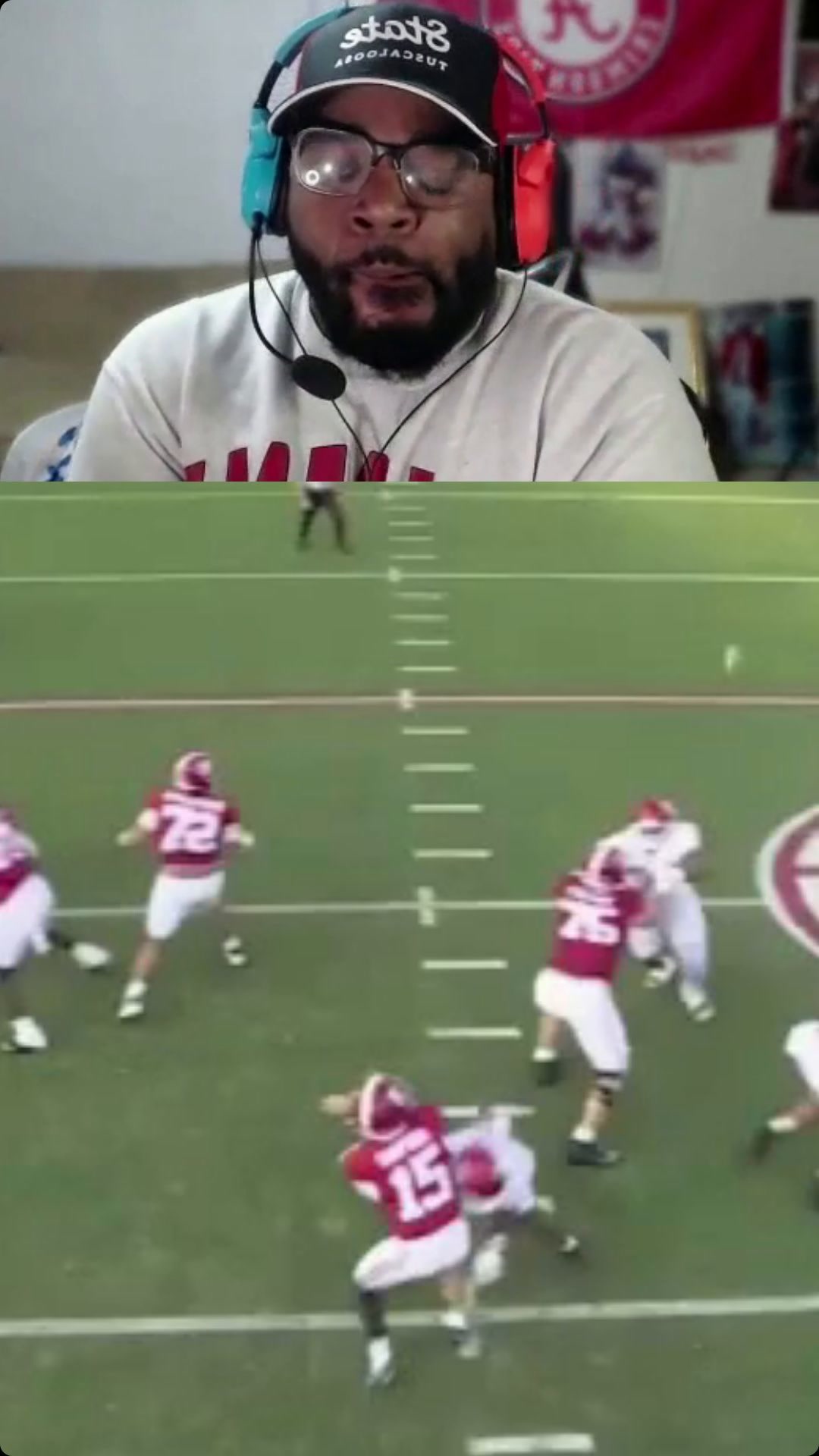 We saw it live — the busted safety/linebacker coverage that should've ...