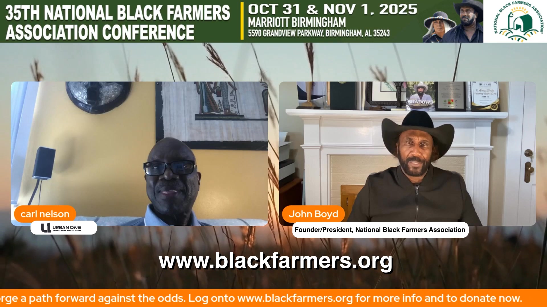 The 35th Annual National Black Farmers Association Conference Oct 31st ...
