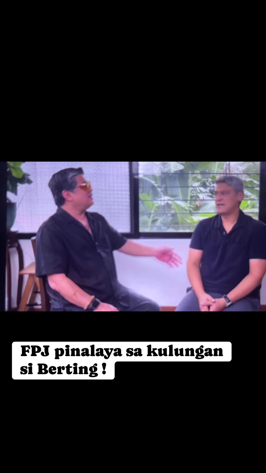 FPJ Pinalaya sa kulungan si berting labra ! | Poypi Viray | Facebook