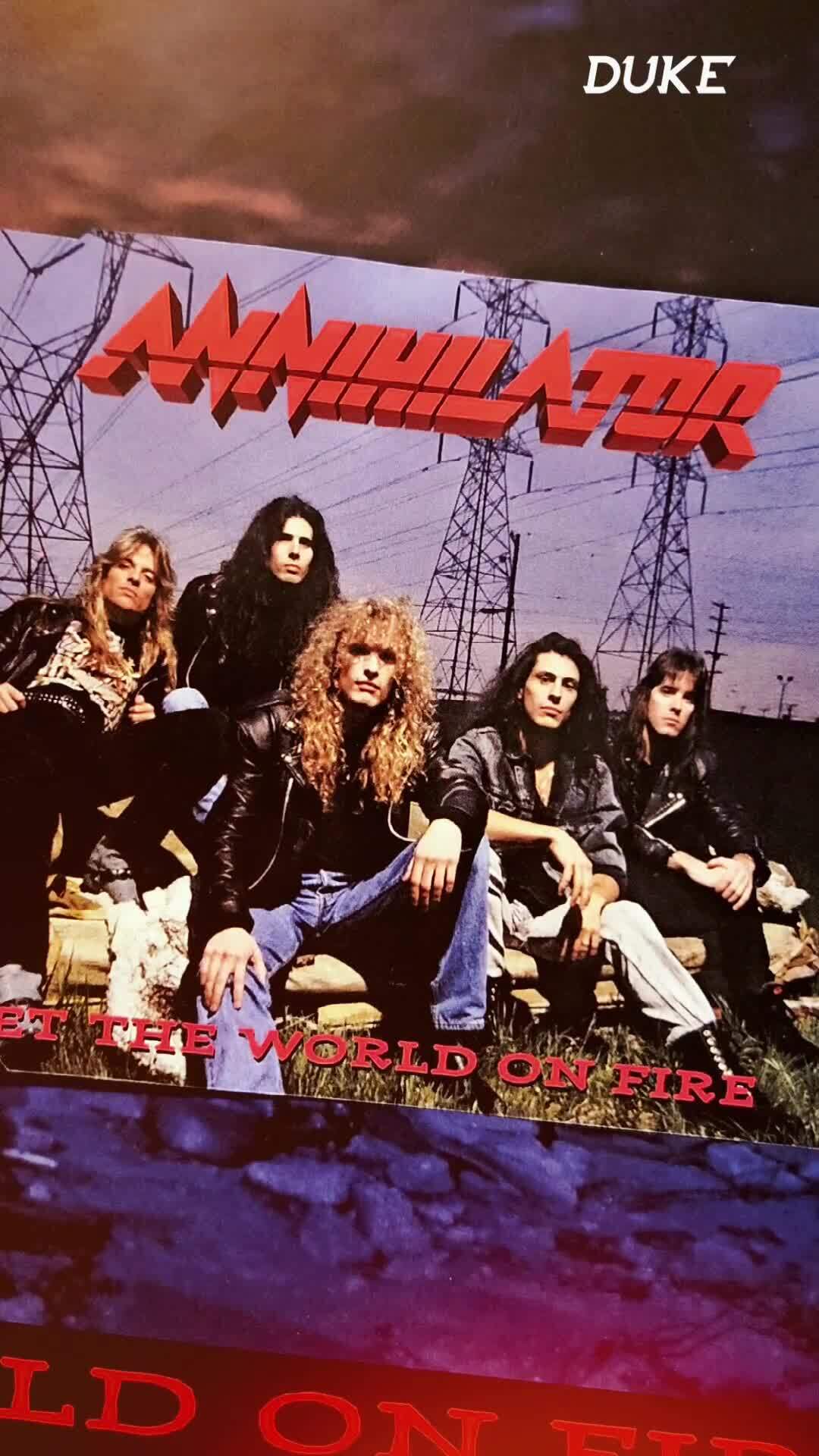 Annihilator - Set the World on Fire Released on May 4, 1993