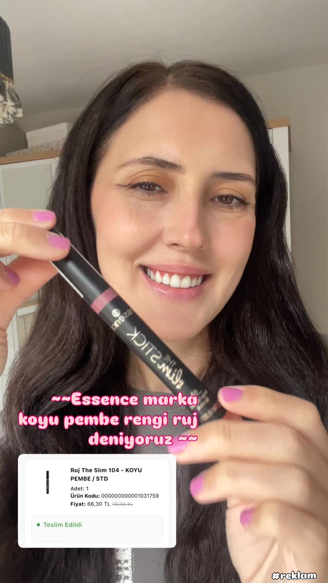 Essence ruj deniyoruz tam bir fiyat performans ürünü ve kalıcı 💯 ...