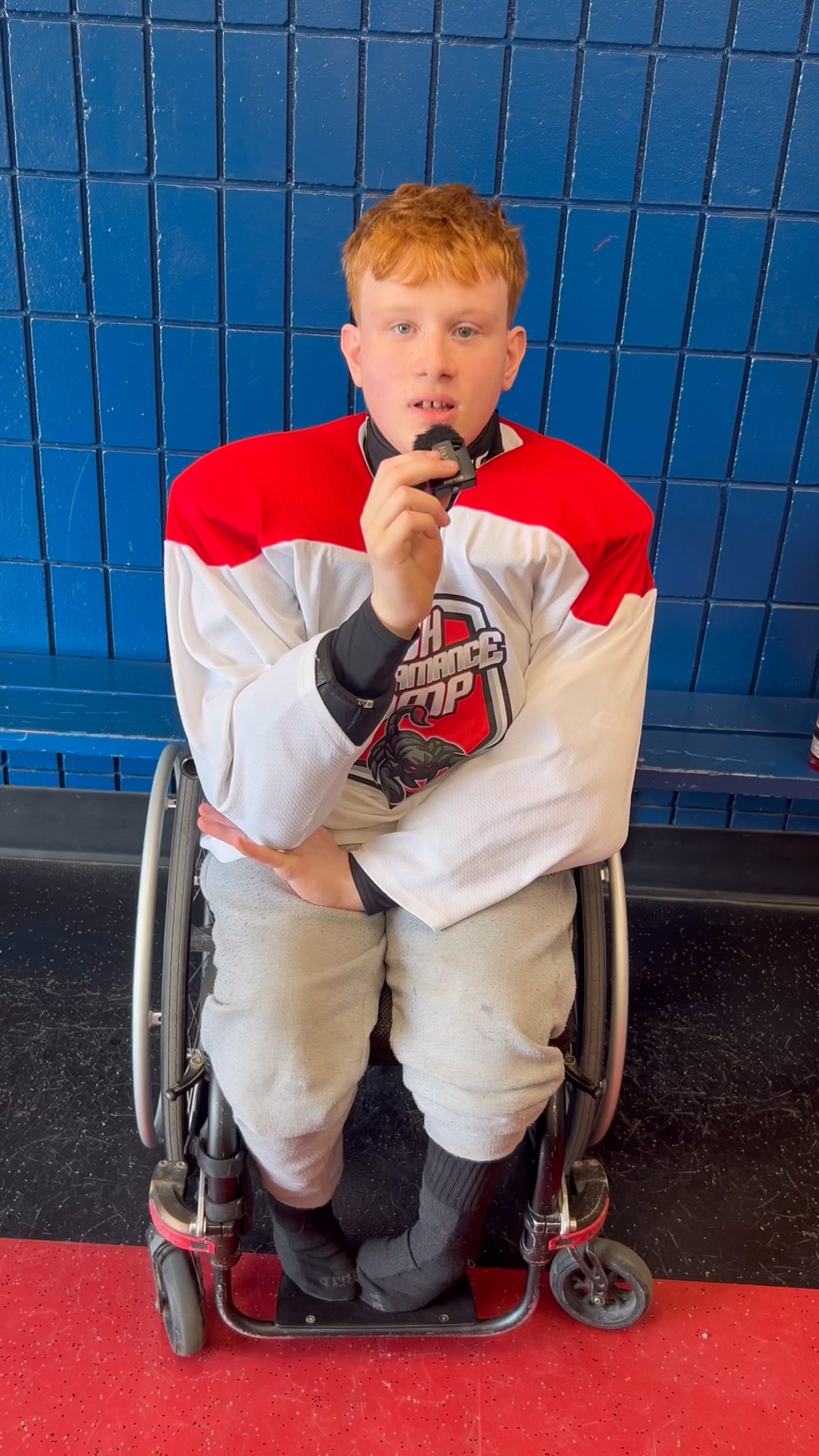 Meet Issac, Manitoba Possible sledge hockey athlete and soon-to-be ...