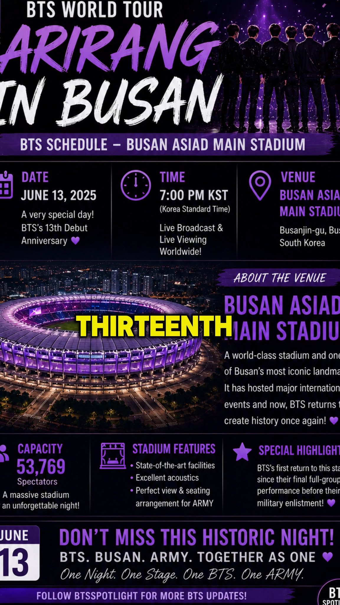 💜 ARMYS! Get ready for the celebration of BTS's special day with