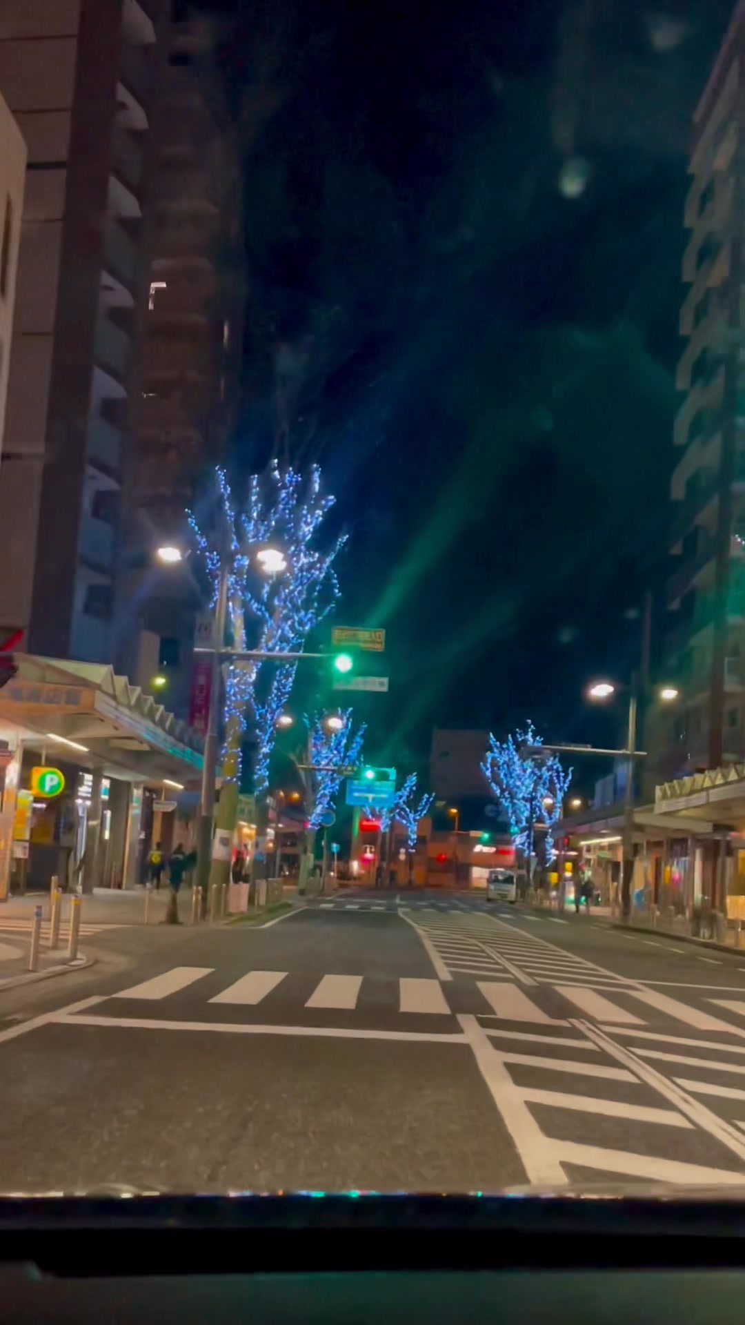 Night Road in Japan 🇯🇵