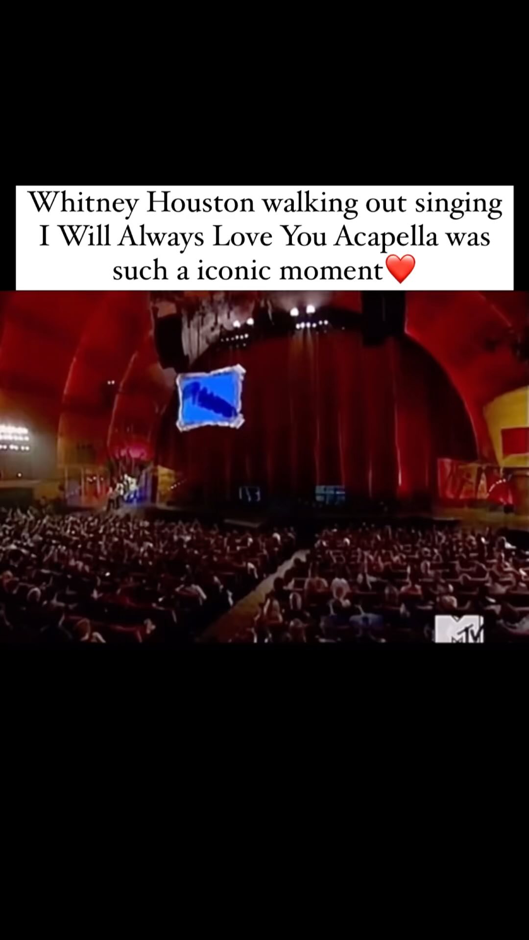 MTV 2000, she still had it!🥰 - - #artist #singer #whitneyhouston #90s # ...