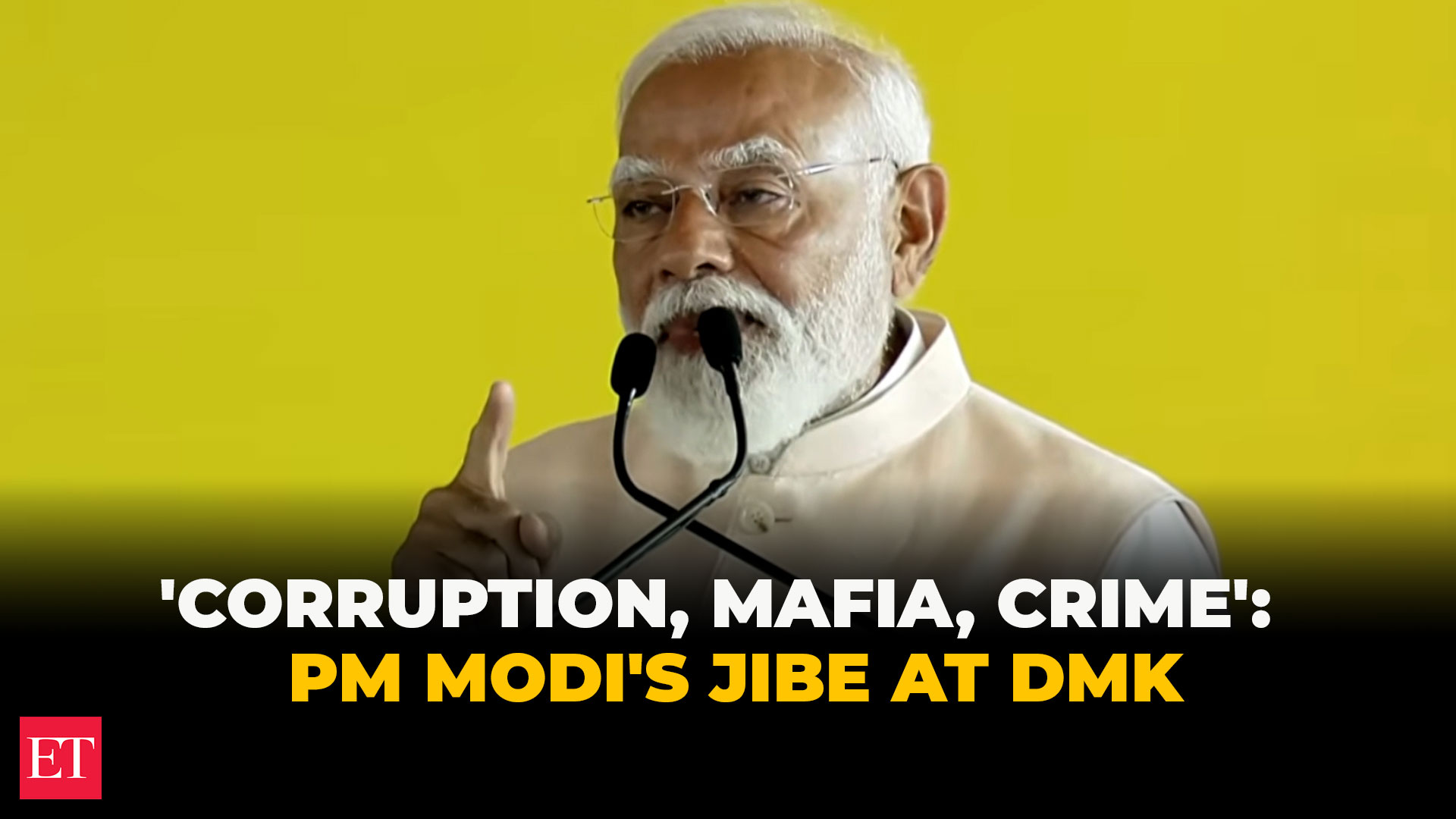 🗣️🔥🇮🇳 '#Corruption, #Mafia, #Crime': #PMModi's 'CMC' jibe at #DMK govt ...