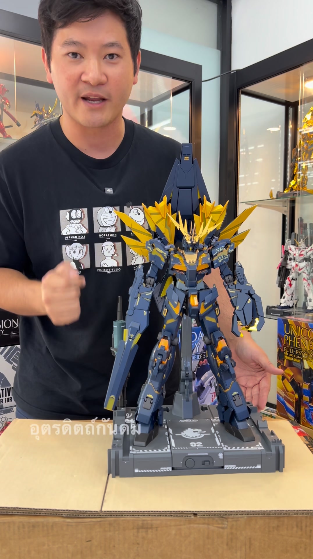 รีวิว PG Unicon Gundam Banshee 02 + Expansion Unit + Led Unit ครบ Set ...