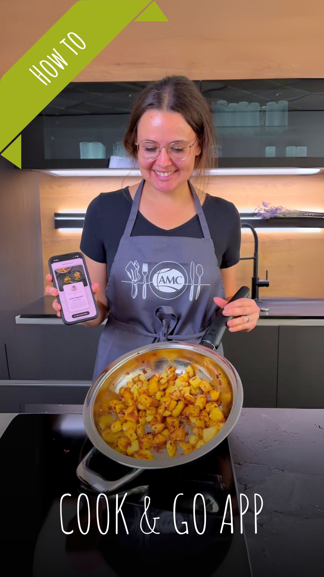 👉 So kocht Ihr mit der neuen AMC Cook & Go App 4.0 📲 Mit dem smarten ...