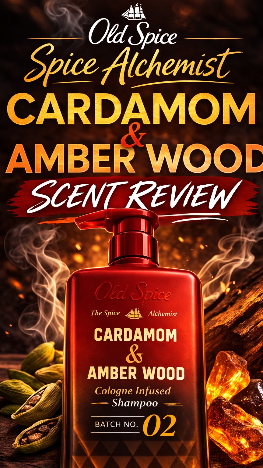 Sniff test passed 😮‍💨🔥 Old Spice Spice Alchemist Cardamom