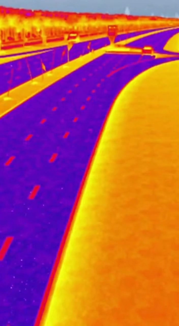 Qatar has launched the world’s first large-scale trial of “Blue Roads ...