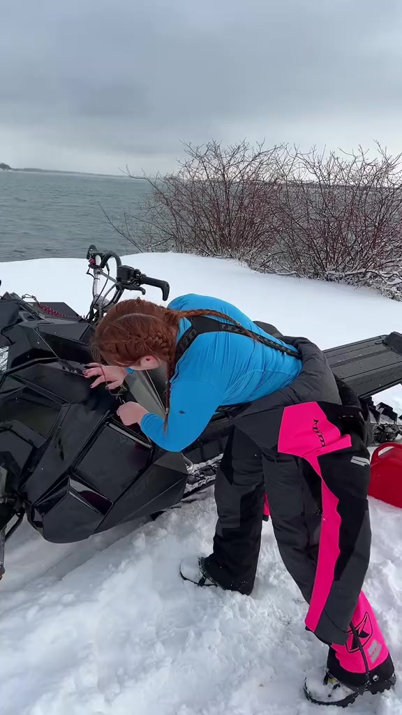 Ice fishing tip for you!! #icefishing #fishingtips | Snow.bunny.isla | Snow.bunny.isla