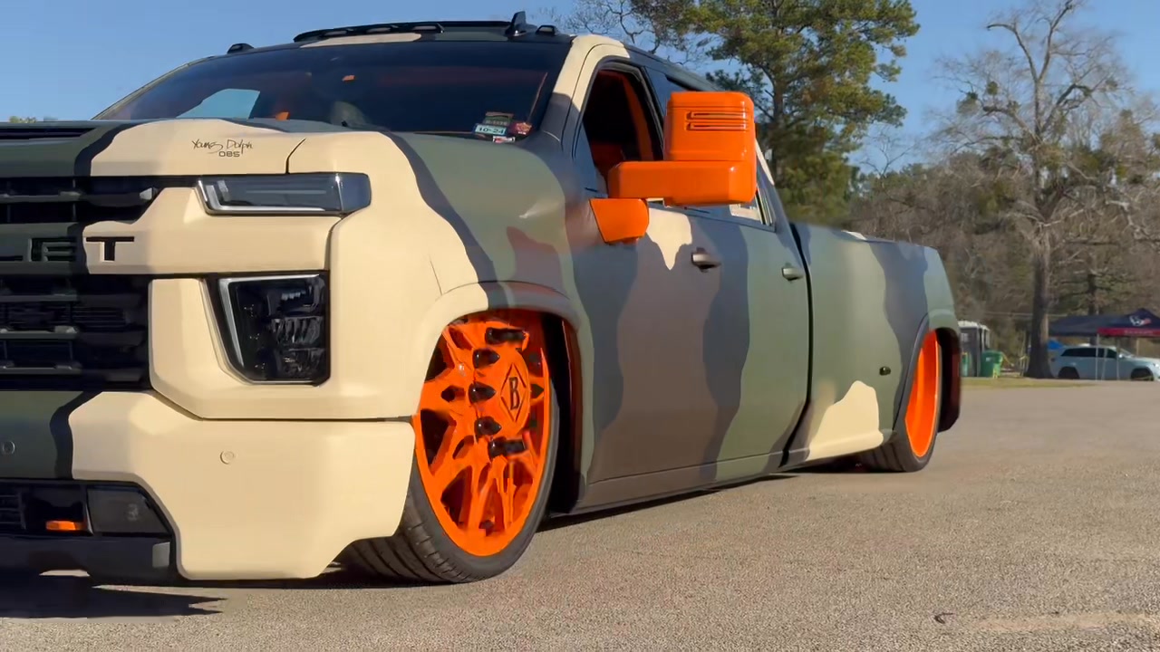 Young Dolph Wrapped Chevy 3500 Dually on our full chassis and 30 ...