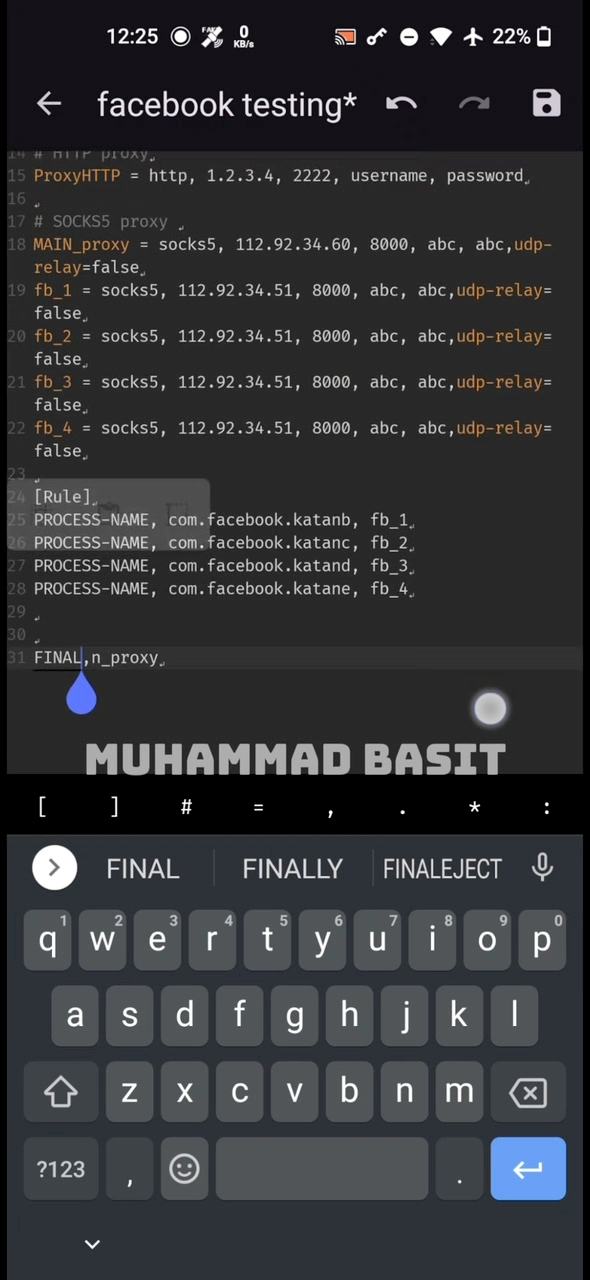 How to use Sufboard to insert IP into each APP in a mobile | Muhammad ...