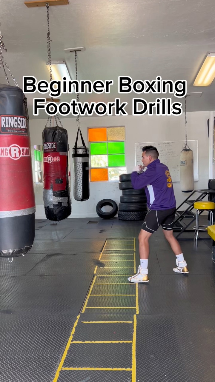 Beginner Boxing footwork drills! #boxinglife #boxinggym #boxingtraining ...