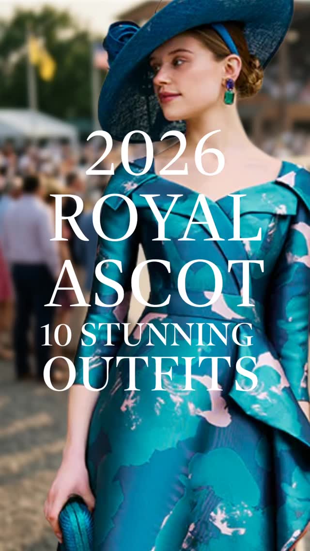 royal elegance dress code for ladies 👒 Ascot Ready? Look No Further… 👒, Serving elegance, confidence, and head-turning style — here are our Top 10 Royal Ascot outfit picks to have you dressed to impress (and dress-code approved ✨), ladies day royal ascot fashion