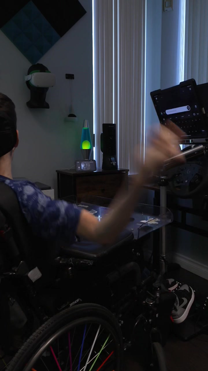 Stroke survivor gains independence with eye-tracking technology