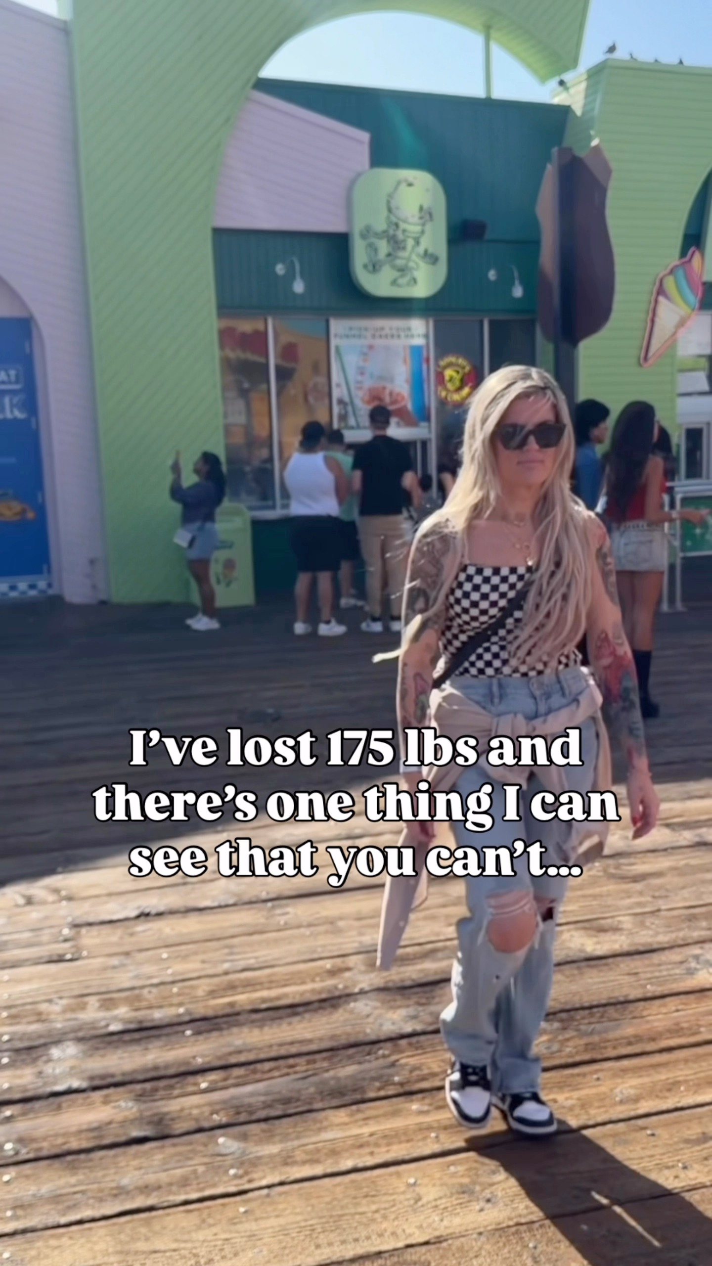 I’ve lost 1️⃣7️⃣5️⃣ lbs… but there’s one thing I still see that you can ...
