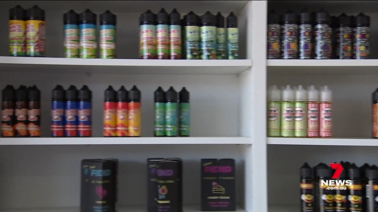 disposable vapes south australia Despite an import ban on vapes, Australian kids are still getting their hands on e-cigarettes., Parents say they are more anxious than ever about vaping and they are demanding fbt-button:Add Kit Select Flavor ::Banana Cherry On Top banging sour berries raz