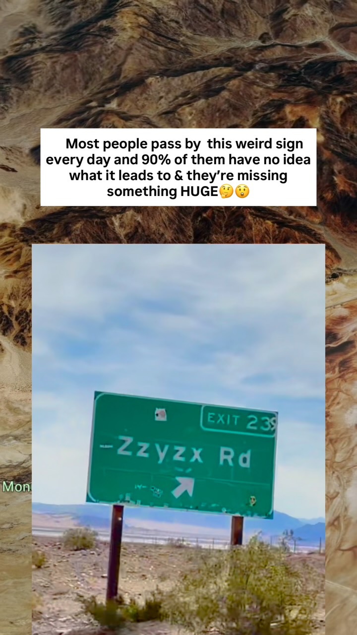 🤔🤔It blows my mind that thousands of people drive past this road