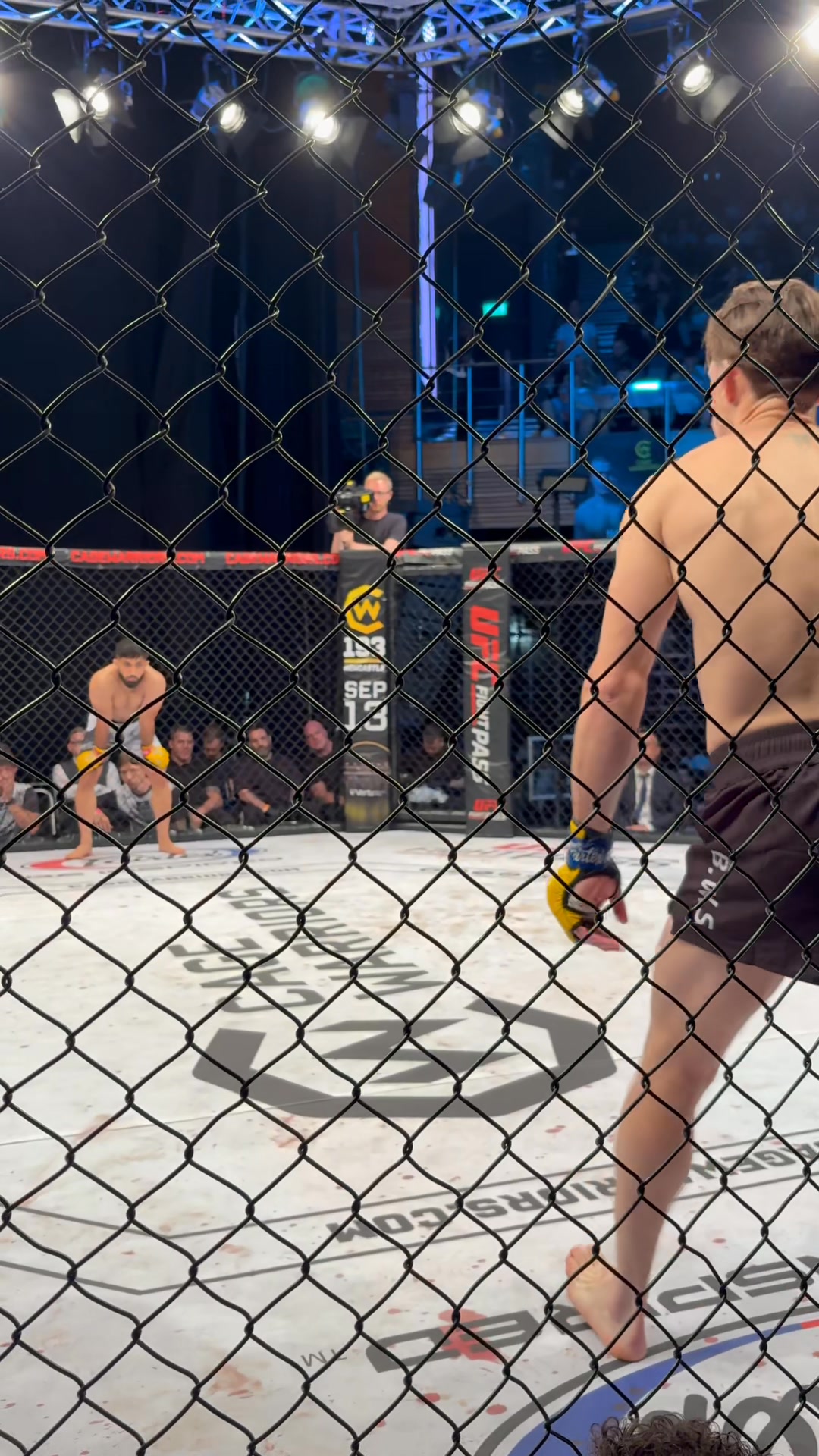 Here we go 🍿 Shirzad Qadrian 🆚 Cameron Else live now on UFC Fight Pass ...
