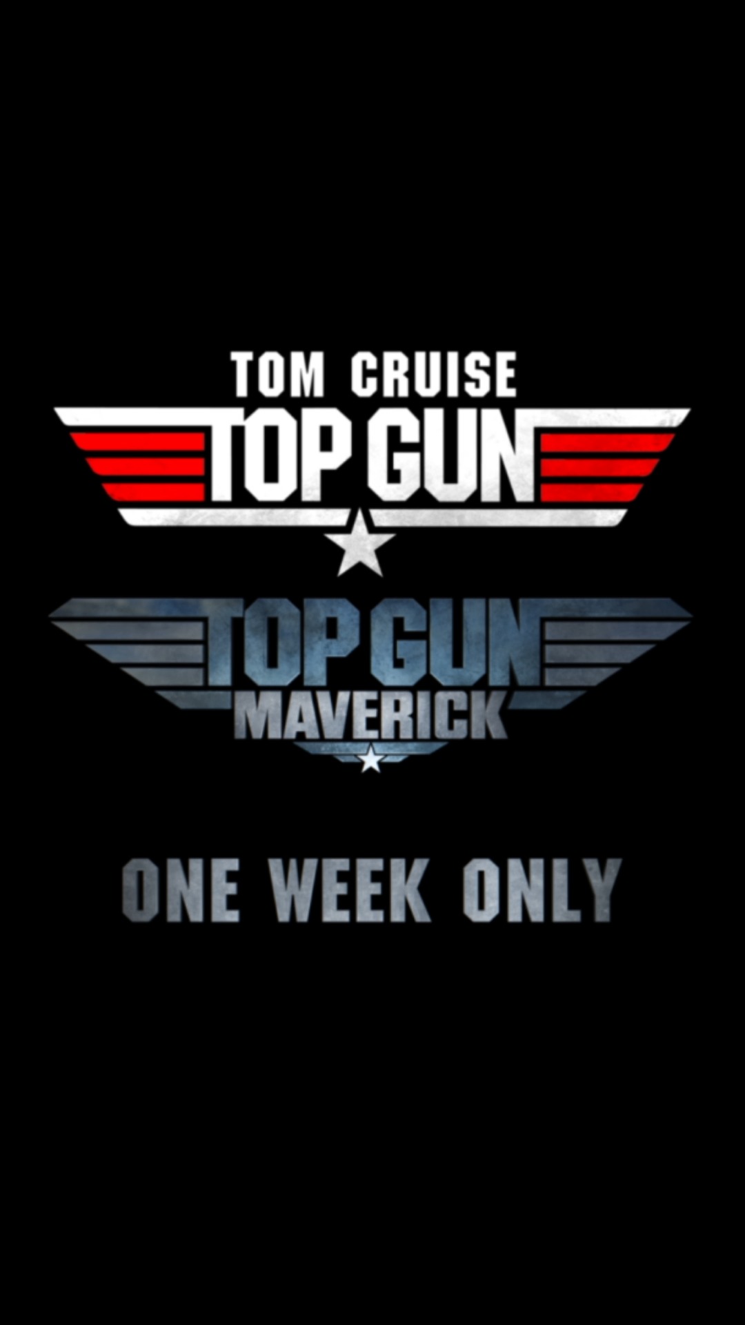 Top Gun and Top Gun: Maverick, back in theaters for the 40th