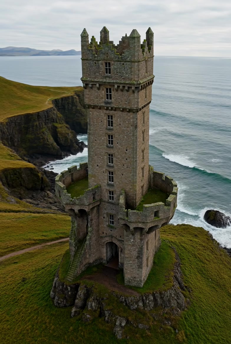 Old Keiss Castle. There are three impressive castles which stand ...