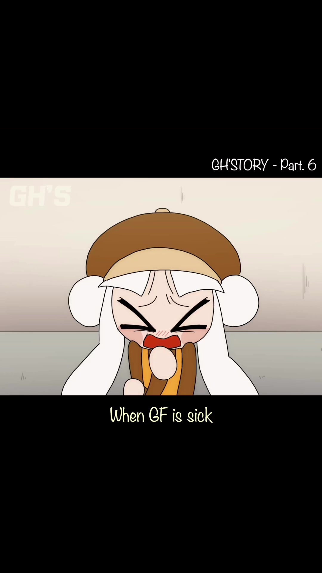 6] When GF is sick 😷 | GH'STORY | #animation #anime #ghstory #ghs