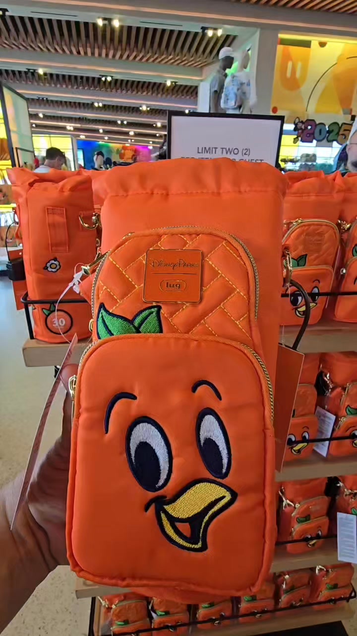 Harveys Orange Bird crossbody bag release at Disney Springs