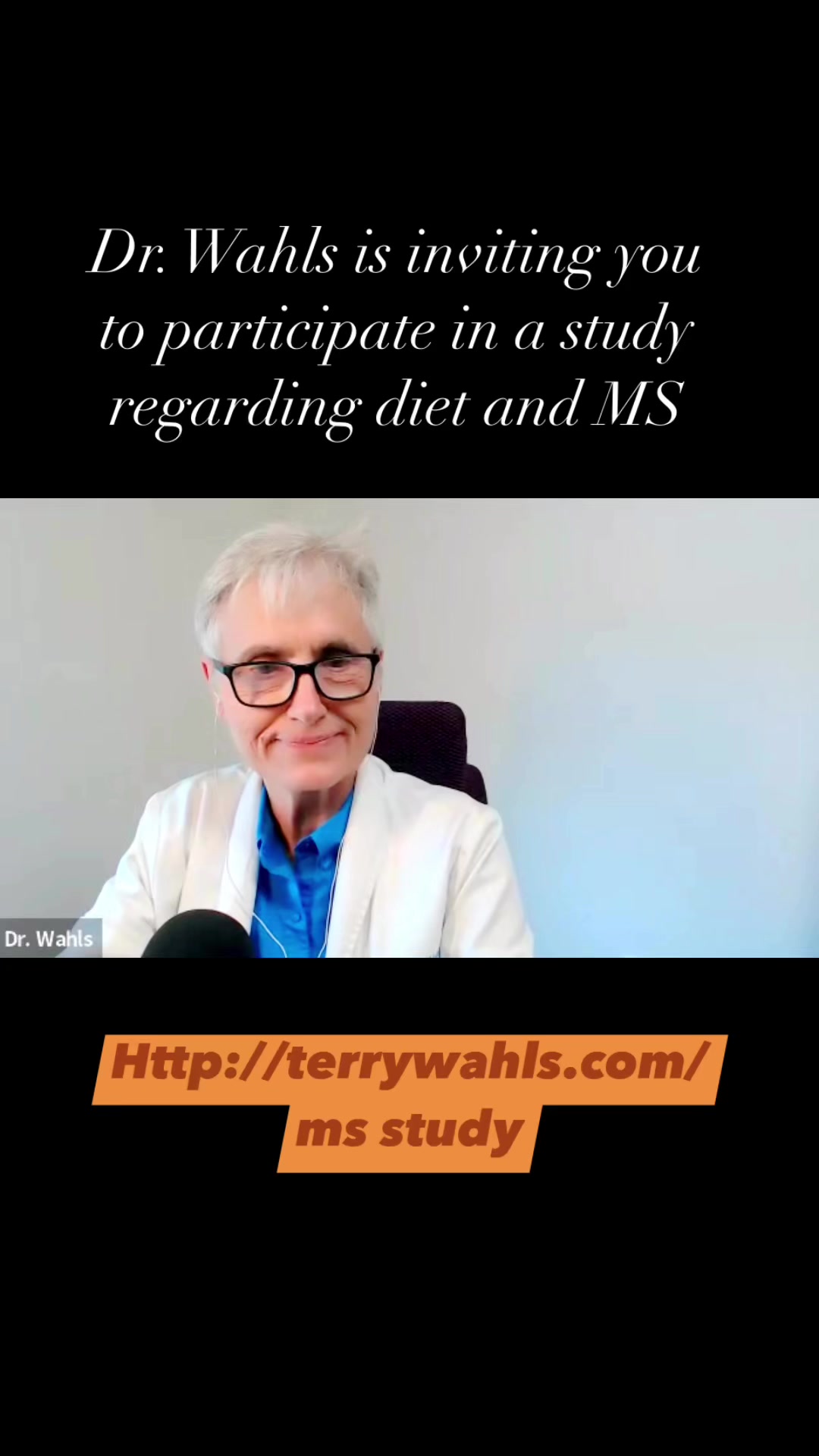 Who is following Dr. Terry Wahls diet for MS management?
