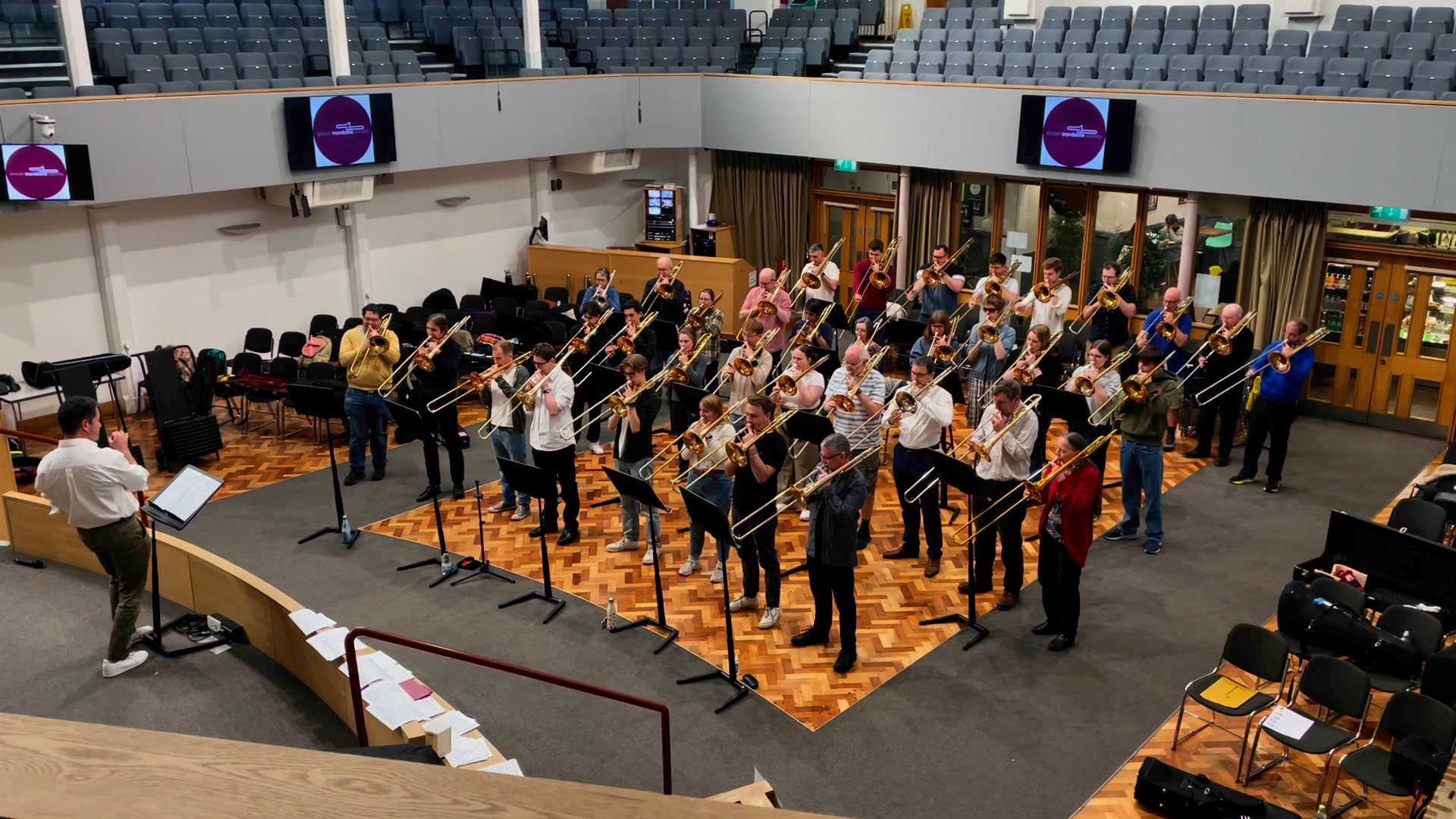 On Tuesday, 8 April, to celebrate International Trombone Week, we ...