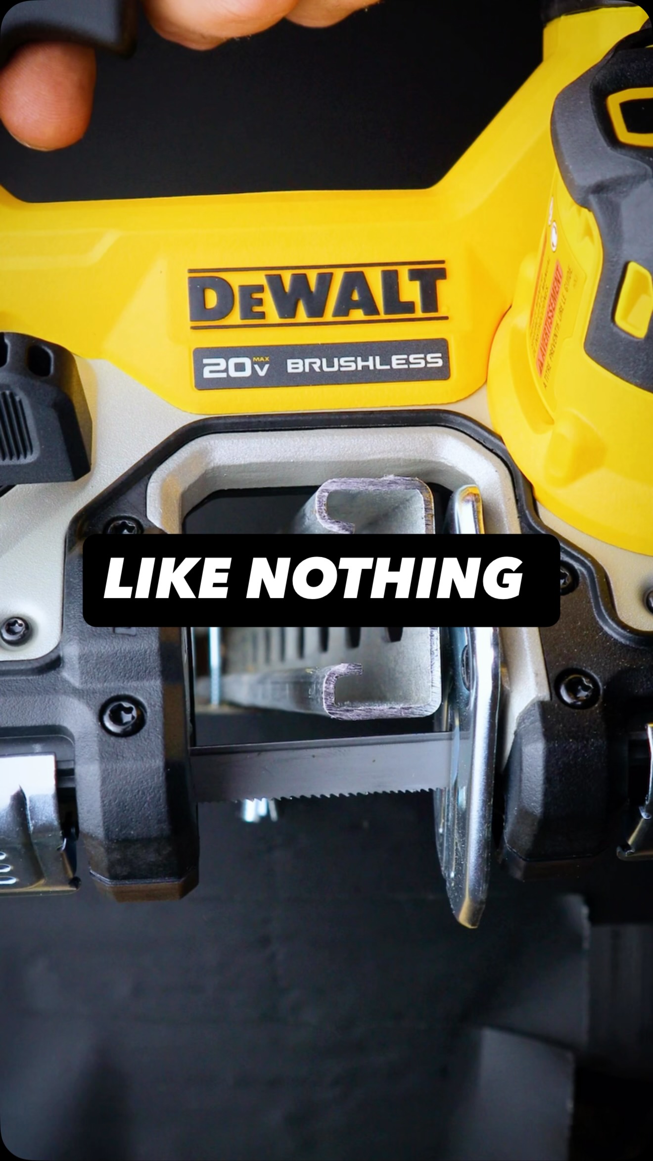This is exactly where a compact bandsaw starts to make a whole lot