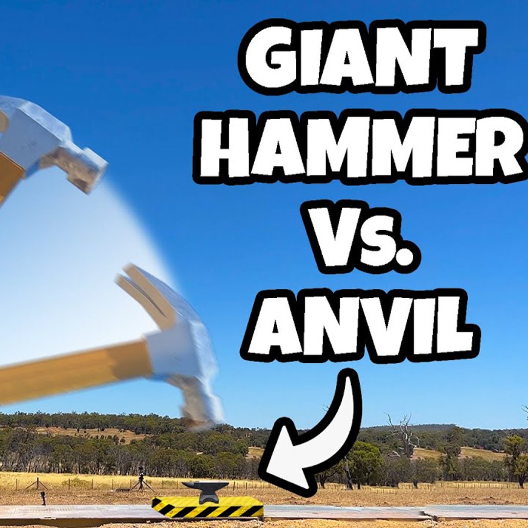 How Ridiculous vs World's LARGEST 3 Ton Hammer! | How Ridiculous | Facebook