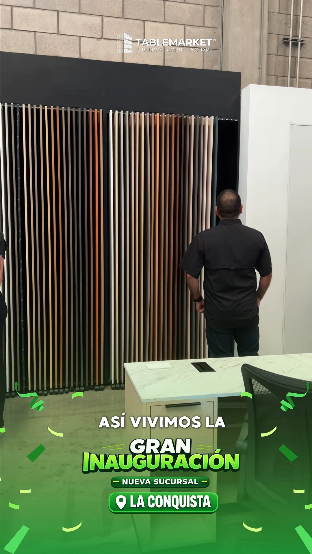 AS VIVIMOS LA GRAN INAUGURACI N TABLEMARKET LA CONQUISTA , Hoy dimos un paso m s , y lo hicimos junto a ustedes , Entre clientes, amigos y grandes carpinteros , vivimos un d a que marca el