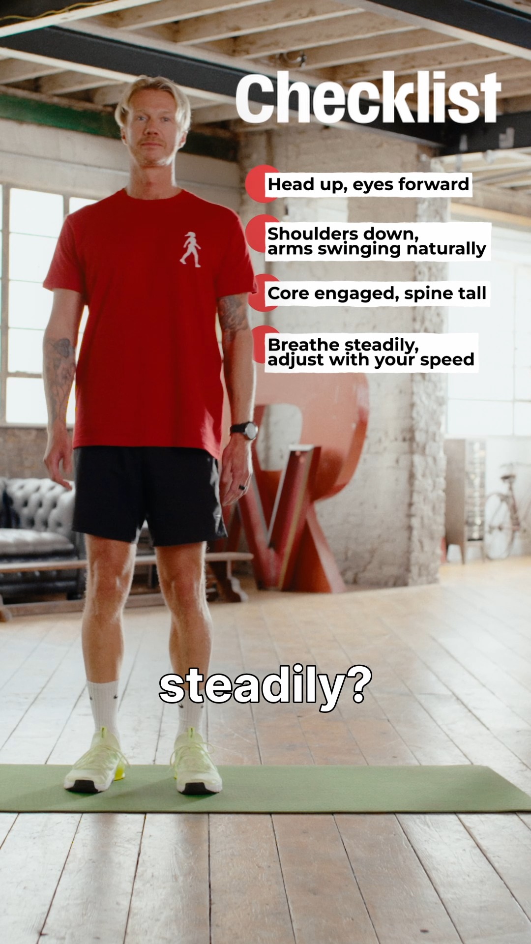The key to less pain during your walk? It might just be in your posture ...