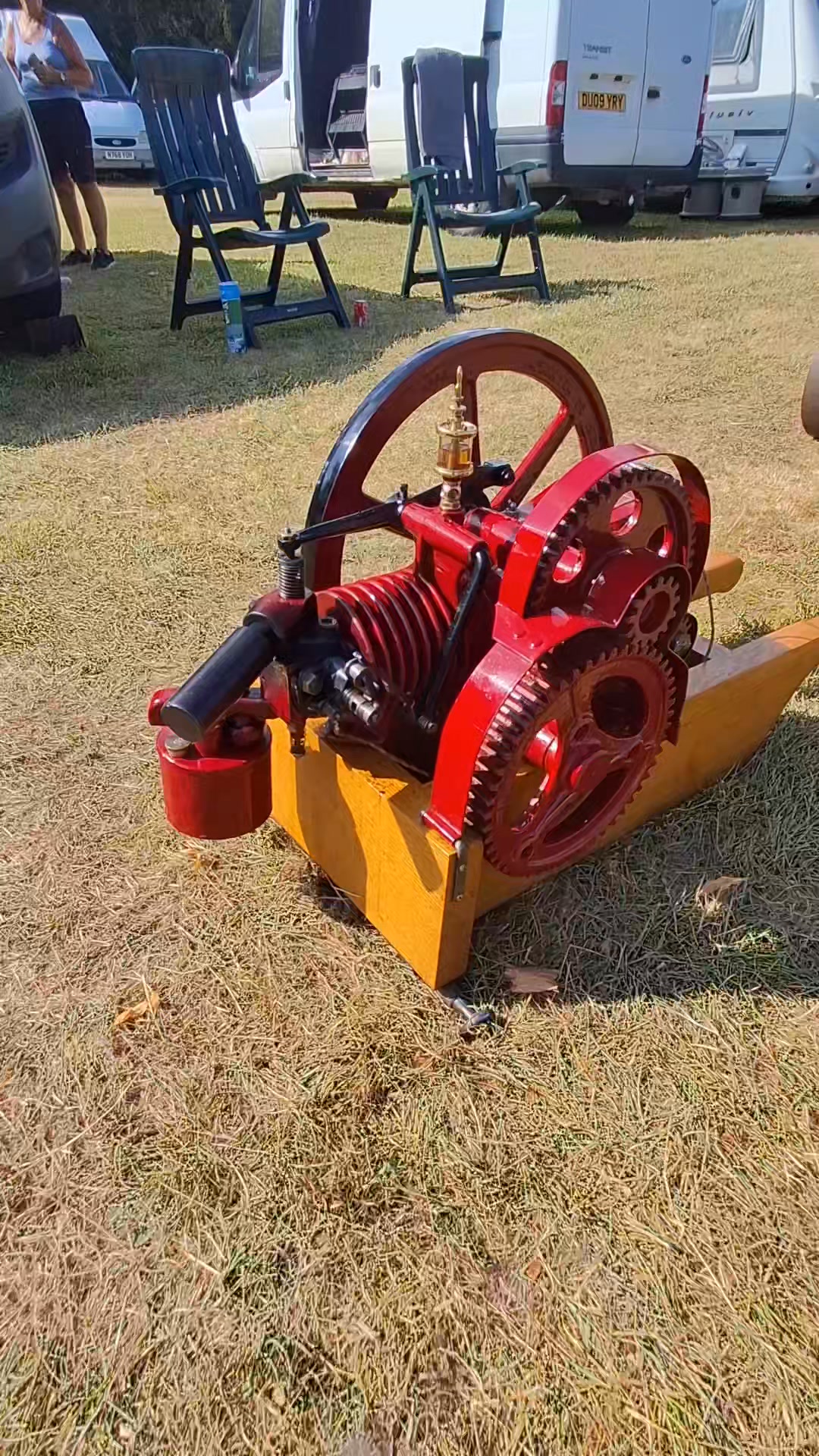 Aermotor engine seen at Astle Park Traction Engine Rally. https ...