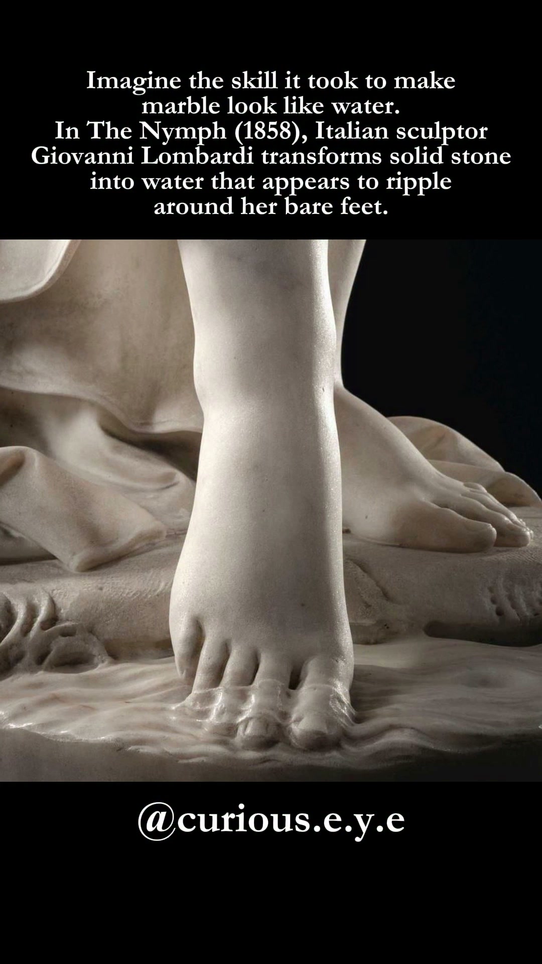 Giovanni Battista Lombardi's marble sculpture masterpiece in