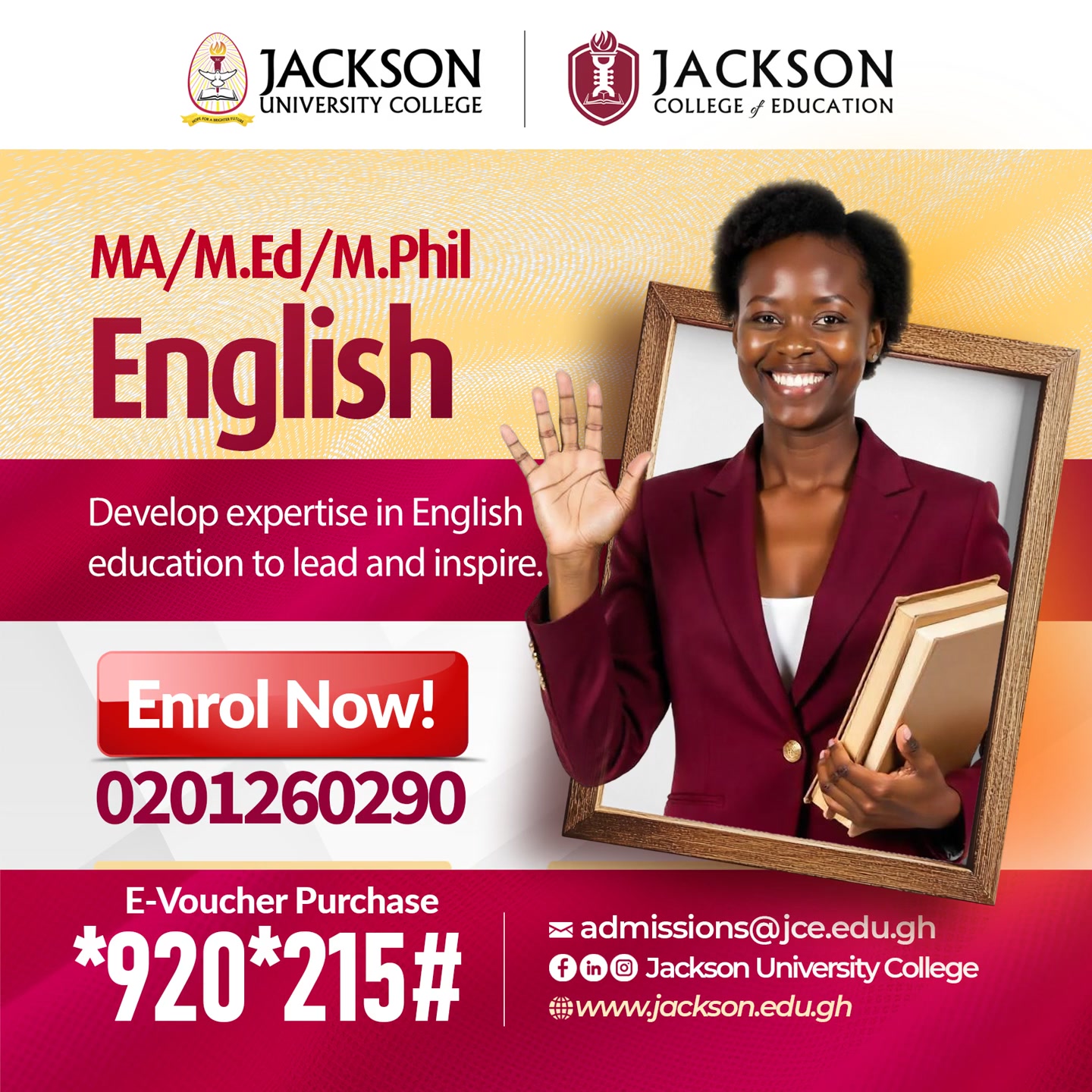 Take your Education to the next level by pursuing our Next Level ...