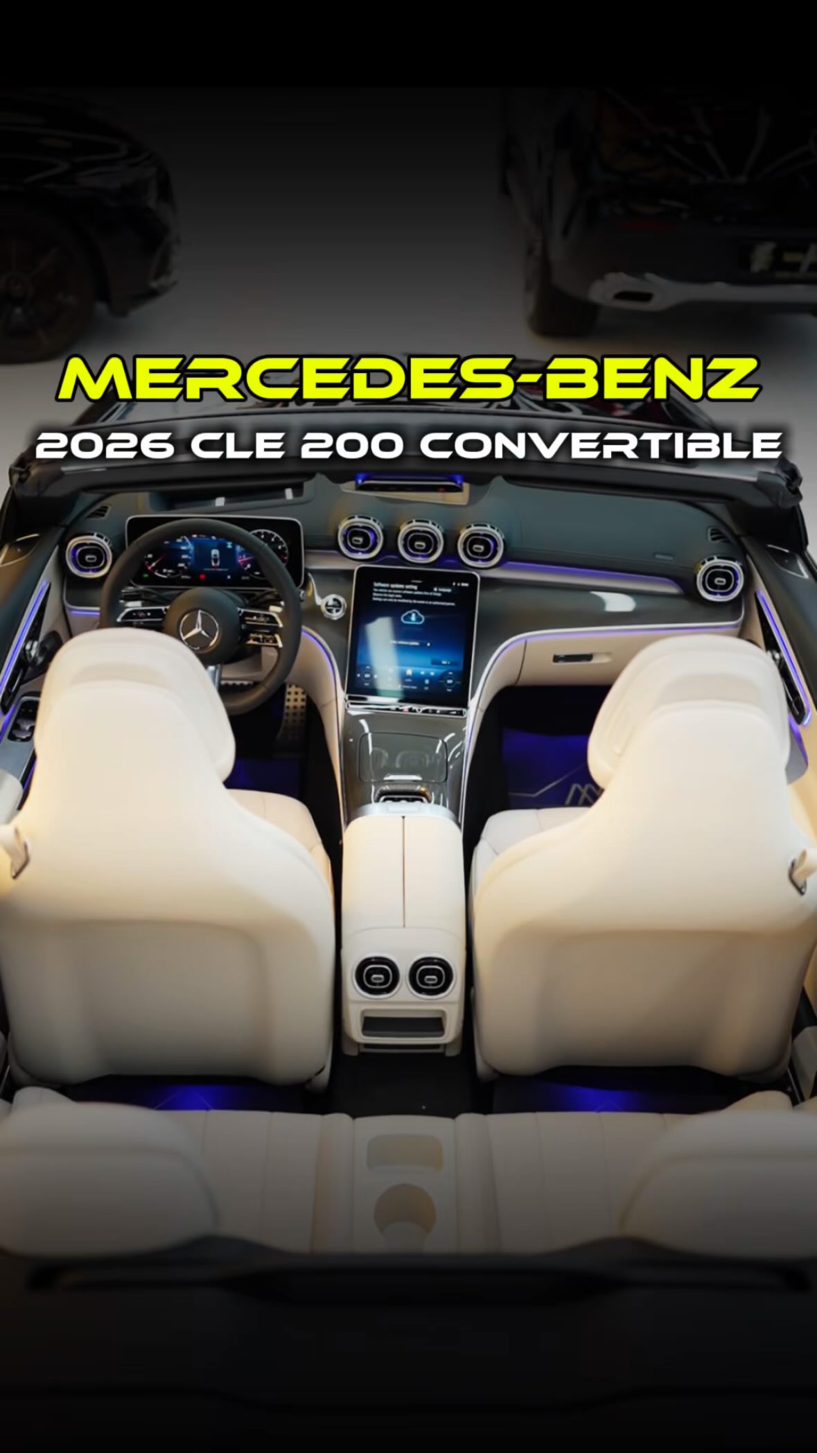 2026 CLE 200 Convertible 🥶 #mw_motors #mercedes #cle #cle200 # ...