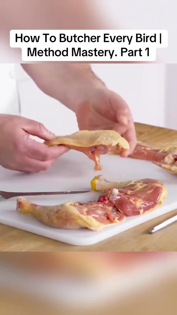 How To Butcher Every Bird | Method Mastery. #food #cook #cooking # ...