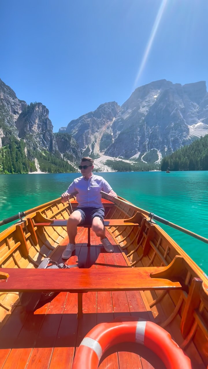 🚣🏼 SAVE the details! 👇🏼 If you only do ONE thing in the Dolomites, make ...