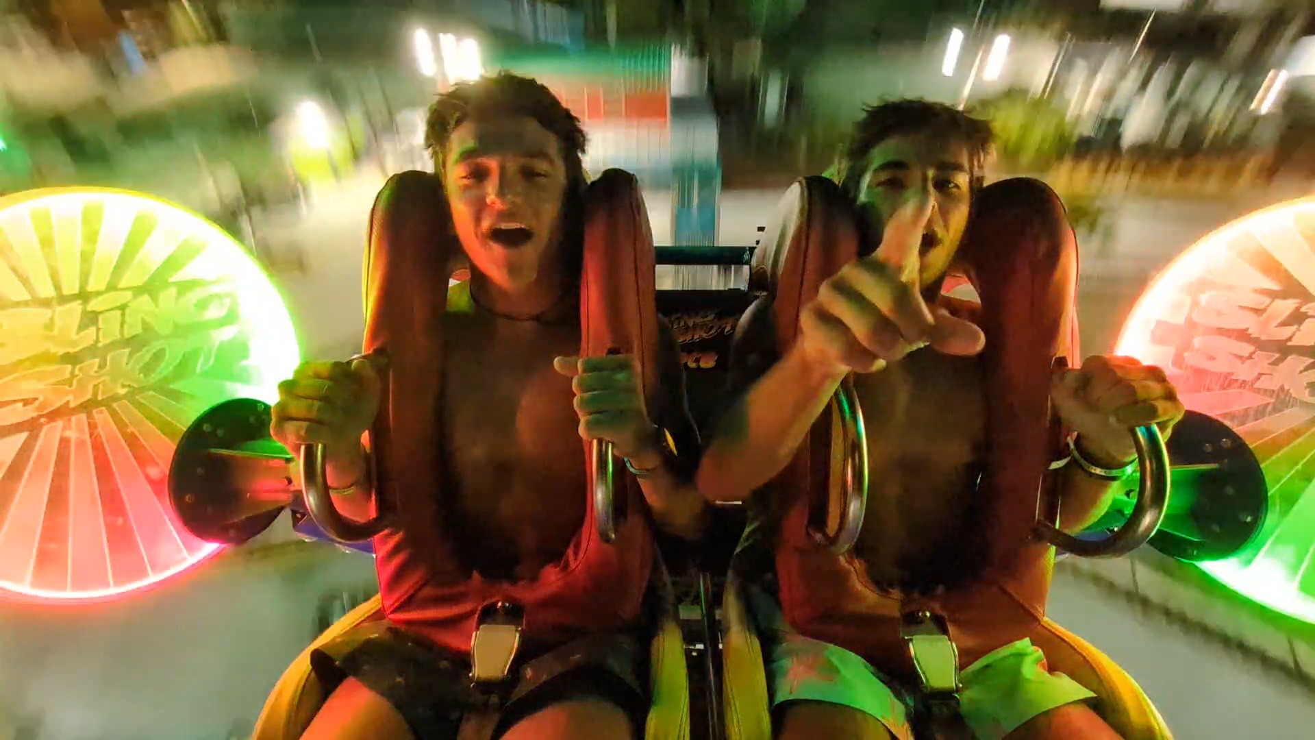 Chester & Joe | Slingshot & Vomatron at Indy Speedway | Facebook