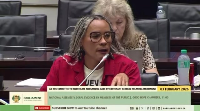 ♦️ Must Watch ♦️ EFF Deputy Secretary-General, Leigh-Ann Mathys ...