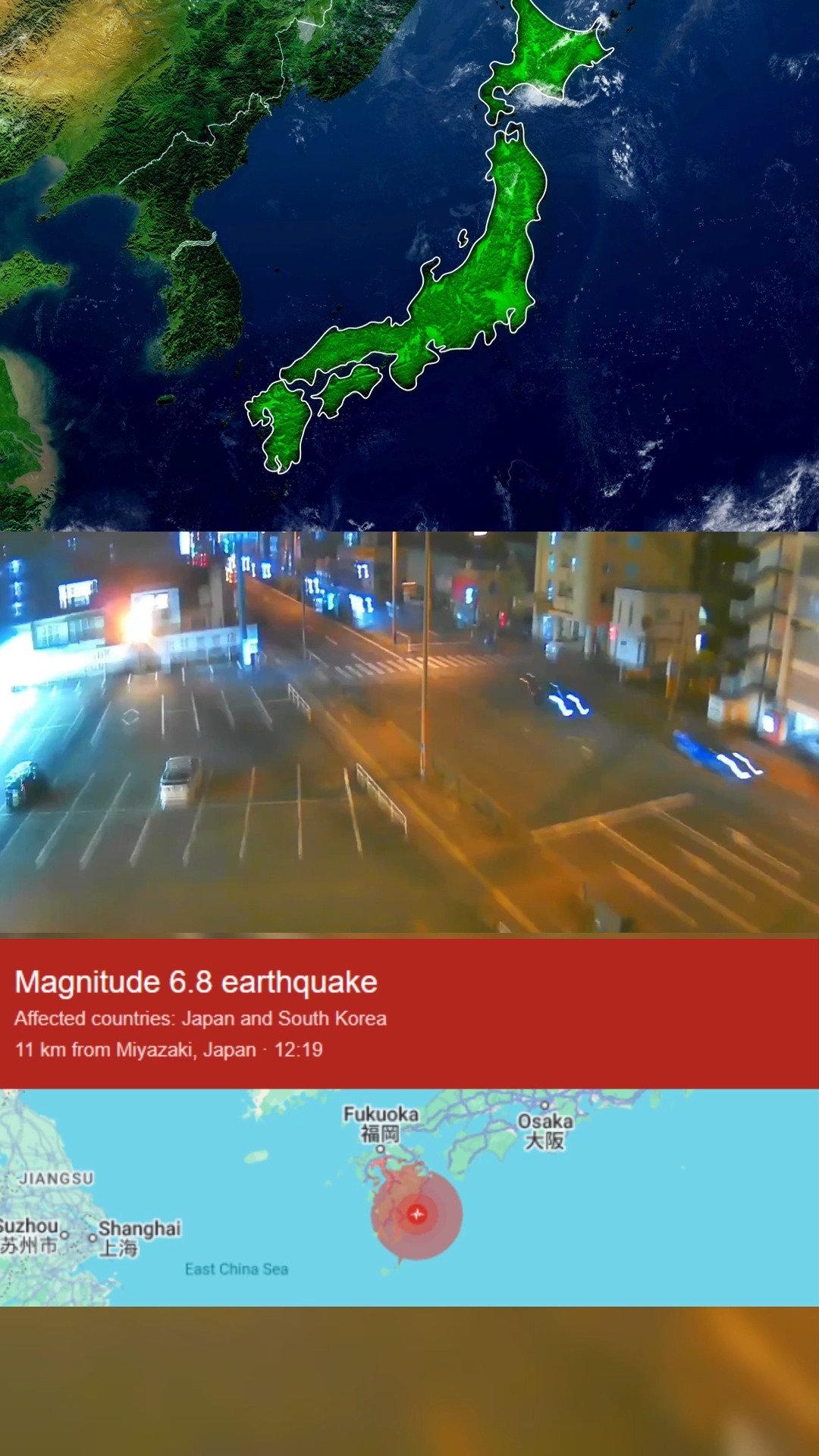 fukuoka earthquake today