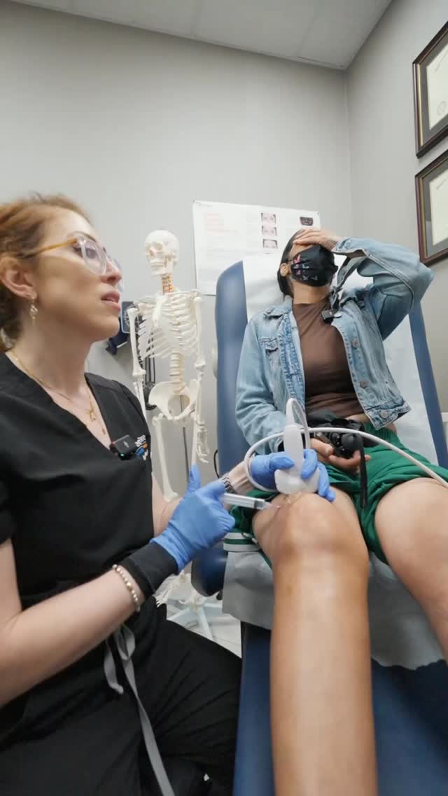 Steroid injections are used when inflammation inside the knee makes it ...