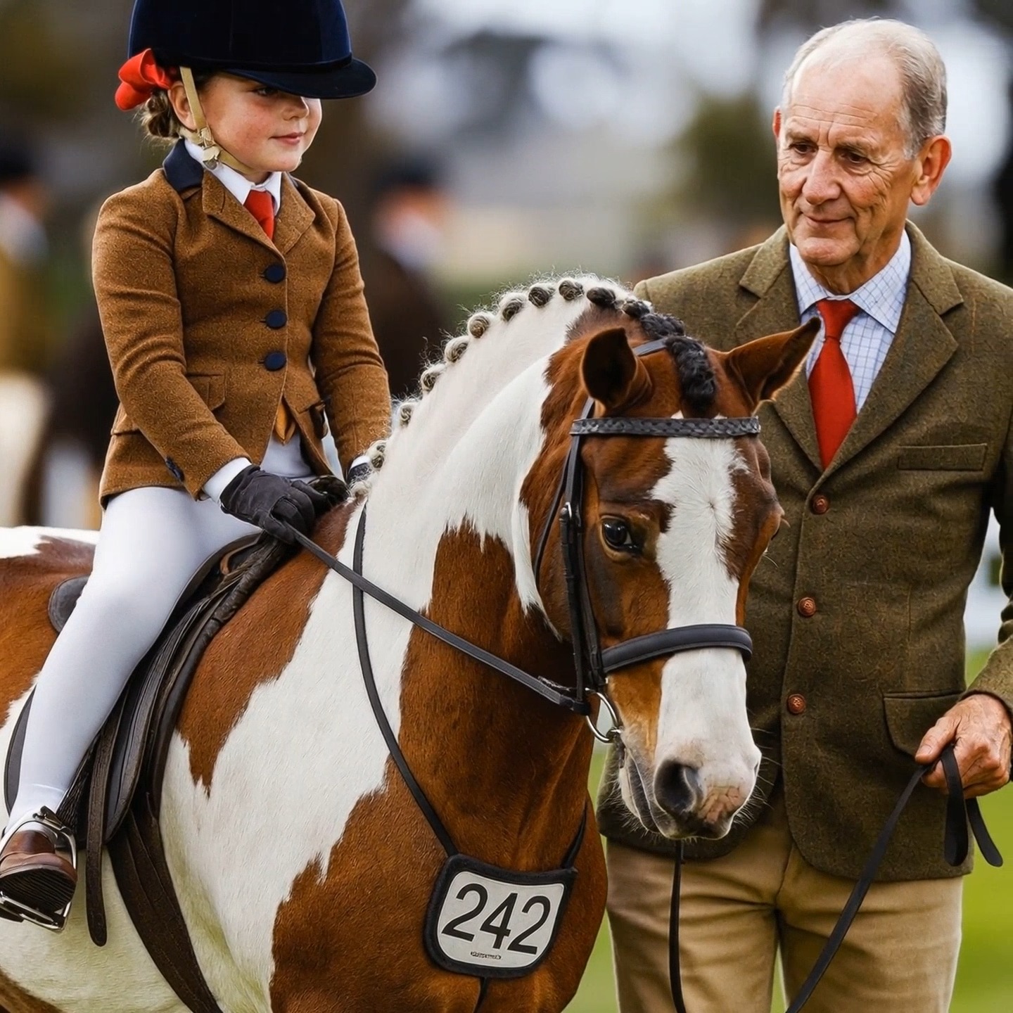 So proud of this little rider and her gorgeous pony — they gave it ...