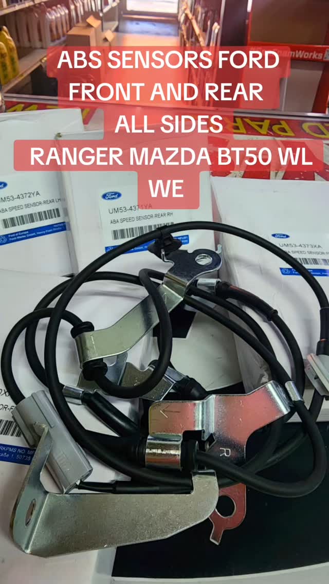 ABS SENSORS FRONT AND REAR ALL SIDES FORD RANGER MAZDA BT50 WL WE