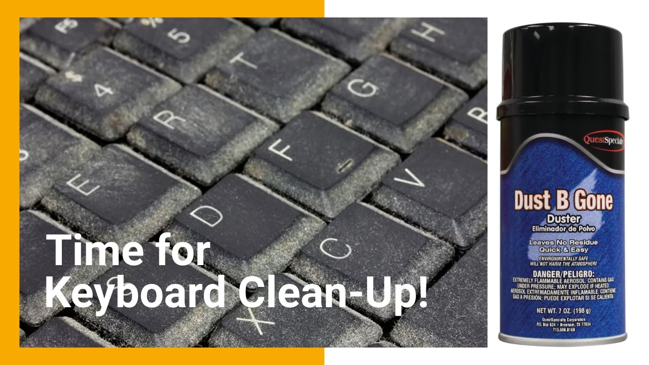 Having keyboard problems like a letter not functioning or compromised ...
